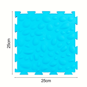 SHUXIN Durable Eco-Friendly Convenient Adjustable Lightweight Silicone Alphabet Puzzle Sensory Play <b>Mat</b>-Portable Reusable - Product Image 3