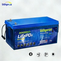 Batterie LiFePO4 de remplacement pour chariot élévateur 36V 200AH UL UN38.3 CE RoHS avec BMS intelligent, 6000 cycles, usine OEM ODM