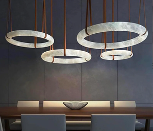 Lámpara <span class=keywords><strong>de</strong></span> Techo Moderna <span class=keywords><strong>de</strong></span> Lujo con Esferas <span class=keywords><strong>de</strong></span> Alabastro, Lámpara Colgante <span class=keywords><strong>de</strong></span> Cobre Hecha a Mano con Control Remoto LED para Sala <span class=keywords><strong>de</strong></span> Estar - Product Image 3