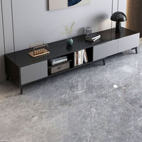 Nouveau Modèle 2026 avec Design Sur Pied et Extensible. Combinaison Meuble TV et Table Basse
