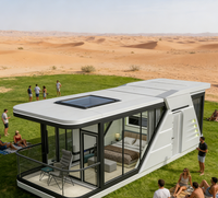 Cabane de jardin en panneaux sandwich préfabriqués en acier, imperméable, pour camping, complexe hôtelier, vente en gros, directement de l'usine