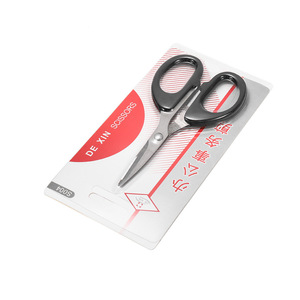 De Xin Scissors 12cm Stainless Steel Straight Blade For Craft And Office Use - Product Image 3