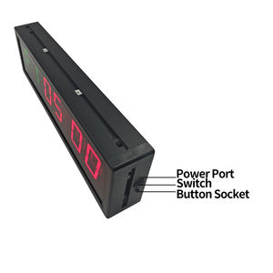 Horloge numérique à affichage LED de 1,5 pouce avec minuterie de compte à rebours pour l'entraînement physique en salle de <span class=keywords><strong>sport</strong></span> à domicile avec télécommande - Product Image 5