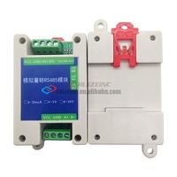 New Conversion RS485 to 4-20mA 0-5V 0-10V Transform Module 2 4 Channel Modbus RTU RS485 to Analog Industrial Converter Modules