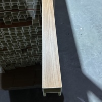Panneaux de plafond et de mur suspendus en WPC d'intérieur de 2900*100*40mm Panneaux WPC de qualité supérieure pour la décoration intérieure
