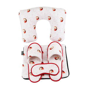 Accesorios <span class=keywords><strong>de</strong></span> viaje naturales desechables <span class=keywords><strong>de</strong></span> moda por sublimación personalizada, juegos <span class=keywords><strong>de</strong></span> viaje cómodos personalizados, equipo <span class=keywords><strong>de</strong></span> Camping - Product Image 1