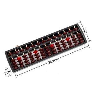 13 СТЕРЖНЕЙ пластиковый соробан рассчитать китайские счеты с кнопкой сброса - Product Image 2