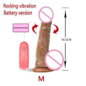 テプ肌ディルド工場大型リアルディルドバイブレーター女性オナニーセックスおもちゃシリコーンディルドL <span class=keywords><strong>M</strong></span> <span class=keywords><strong>S</strong></span> - Product Image 2