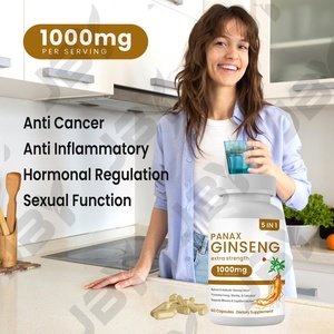 JBY OEM Özel Marka En İyi Fiyatlı Takviyeler <span class=keywords><strong>Panax</strong></span> <span class=keywords><strong>Ginseng</strong></span> Kapsülleri <span class=keywords><strong>Panax</strong></span> <span class=keywords><strong>Ginseng</strong></span> Takviyesi - Product Image 4