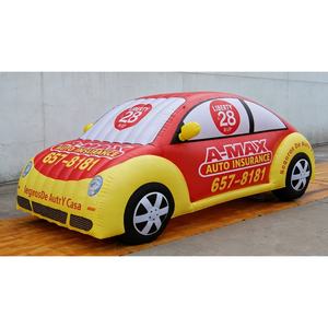 Exhibición <span class=keywords><strong>de</strong></span> <span class=keywords><strong>Auto</strong></span> Inflable Gigante con Forma <span class=keywords><strong>de</strong></span> Escarabajo - Inflable Promocional Personalizado para Seguros <span class=keywords><strong>de</strong></span> Automóviles y Campañas Automotrices - Product Image 2