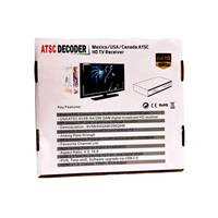 Receptor de TV Digital Terrestre ATSC Full HD 1080P, Decodificador ATSC FTA para el Mercado de EE. UU. y México, OEM, ODM, Venta al por Mayor