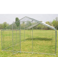 Corral para Pollos de 4x3x2m, Personalizado OEM, 4m de Largo, 3m de Ancho, Garantía de 3 Años, Recinto Seguro con Puerta con Cerradura, Instalación Rápida