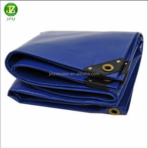 Lona recubierta de PVC azul de 650gsm de alta calidad, cubierta impermeable Ripstop para exteriores para piscinas, revestimiento brillante - Product Image 1