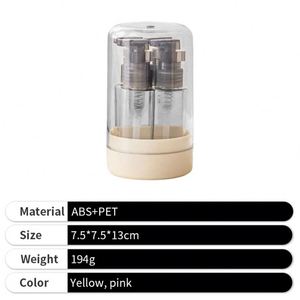 2026 Exquisito Set de Viaje Portátil con Botellas Divididas para Cosméticos: Champú, Gel de Baño, Spray, Agua y Loción - Product Image 3