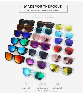 <span class=keywords><strong>Gafas</strong></span> de Sol Personalizadas Unisex con Lentes de PC UV400, Montura Completa, Cómodas y Duraderas, para Bodas, Festivales, Promociones y Eventos - Product Image 1