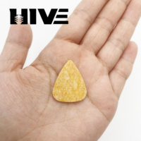 Wool Felt 2.6MM Guitar Picks Soft Anti-slip Uk Plectrums Warm Tone Fingerstyle Picks String Protective Classical Guitar Plectrum