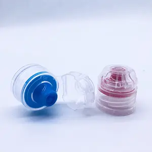 Hot Selling 28 38Mm Sport Water Fles Plastic Flip Top Proof Cap 1810 1881 Pco Deksel Met Siliconen Klep