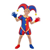 Combinaison de scène ajustée pour femme adulte, thème Halloween, avec motifs de figurines de cirque et de magie, pour la scène transfrontalière