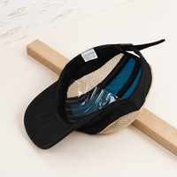 Casquettes de baseball unisexes personnalisées en tissu Oxford 5 panneaux, broderie personnalisée, imperméables, respirantes, séchage rapide, couleurs personnalisées, été, course à pied
