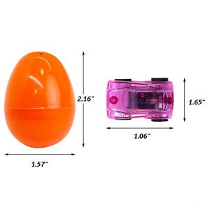 Conteneur en plastique coloré en forme d'œuf personnalisé en gros pour la décoration de Pâques - Product Image 2