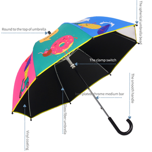 Ô Trẻ Em Sáng Tạo Ô Dù Nắng Thanh Thẳng An Toàn Chống Pinch Trẻ Em Tùy Chỉnh Ô - Product Image 4