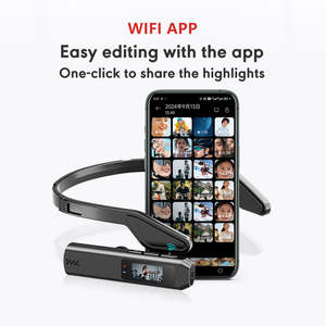 Cámara Deportiva de Acción S111 1080P de Alta Definición, Montable en la Cabeza, con Gran Angular de 110°, Conexión WiFi, Pantalla de 0.96" y Ranura para MicroSD - Product Image 3