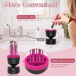 Mixed Procurement Low Price Electric Makeup Brush Cleaner Machine Upgraded Makeup Brush Beauty Cleaner - Product Image 2