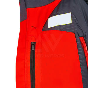 Chaqueta deportiva cortavientos de calle alta de invierno de MOQ bajo, chaqueta de lluvia de montaña impermeable con cuello levantado y capucha Unisex 2024 - Product Image 6