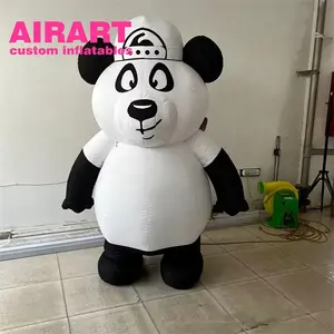 Party Decoration Inflatable Panda Cartoon Costume Inflatable Panda Mascot Suit