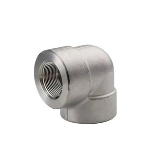 3000 # ống nước phụ kiện rèn chủ đề ổ cắm Hàn khuỷu tay thép không gỉ phụ kiện đường ống 90 độ khuỷu tay - Product Image 2