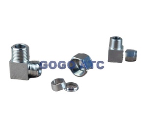 GOGOATC ZG1/2 Gomito in Acciaio Inox con Filettatura Maschio O.D 3/8 Pollici per Tubi Rigidi, Raccordo Flessibile per Impianti Idraulici di Alta Qualità - Product Image 4