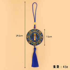 Ciondolo <span class=keywords><strong>Madonna</strong></span> Nera in Resina per Decorazione Casa e Accessorio Borsa, Regalo dalla Fabbrica di Accessori Transfrontalieri - Product Image 3