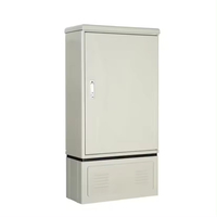 Armoire de distribution à fibre optique extérieure 144/288/576/1152 noyaux SC ODF utilisé pour le montage au sol de connexion croisée de réseau 5G