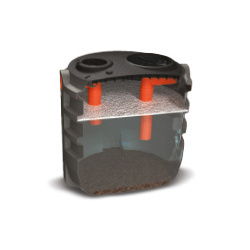 Tanque séptico de tres cámaras 32 AE Producto de maquinaria de tratamiento de agua - Product Image 2