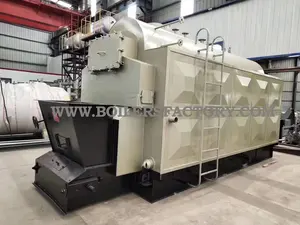 Low Pollution Combustion 1mw High Pressure Biomass Coal Fuel Power Plant Boiler Beer Boiler