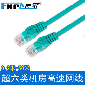 สายเคเบิลเครือข่าย Cat6 ทองแดงแท้ หุ้ม PVC หัวต่อชุบนิกเกิล สำหรับคอมพิวเตอร์ สายส่งสัญญาณ - Product Image 2