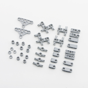 Moc Bộ Phận Kỹ Thuật Bánh Đặt Miếng Kit Gói Khối Xây Dựng Gốc Giáo Dục Gạch Xây Dựng Đồ Chơi - Product Image 5