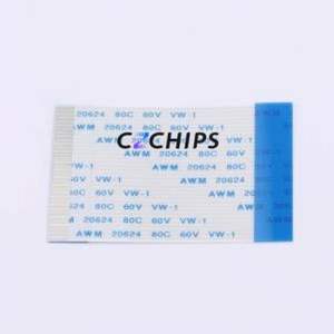 FFC-1.0-34P-50mm-B FFC Cable (Flexible Flat Cable) P=1mm Connector 34P 1mm 0.3mm Reverse - Product Image 1