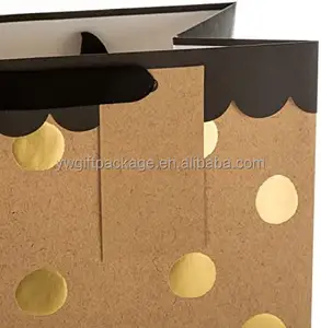 Multi-Occasion Cadeaupapier En Tassenbundel-3 Gouden Papieren Vellen En 1 Grote Geschenkzak In Eigentijdse Gouden Ontwerpen