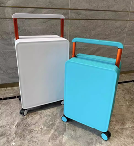 Nouvelle valise rigide à coque dure en ABS, légère et robuste, avec poignée large et roulettes pivotantes, compartiment à bagages de 20 pouces - Product Image 4