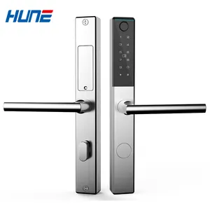 HUNE Low Price Brass Door Fingerprint Cylinder Lock Pcb For Hotel Ttlock Remote Keypad