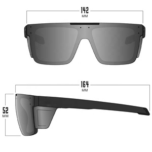 Lunettes de soleil polarisées de sécurité ANSI Z87 tendance pour hommes et femmes, photochromiques UV400, avec logo personnalisé, transparentes, pour la conduite - Product Image 3