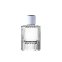 Flacon de parfum transparent en verre avec col serti de 15 mm, flacon pulvérisateur vide, flacon échantillon, flacon de sous-conditionnement