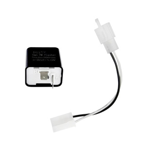 Relé intermitente <span class=keywords><strong>LED</strong></span> Universal de 2 pines para motocicletas Indicador de señal de giro sellado a prueba de agua de 12V Compatible con todas las bicicletas - Product Image 2