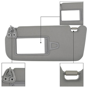 Hyundai Elantra <b>Sun</b> Visor 85201-2H110-8M Gray Rear Right Wireless PVC Material - Product Image 1