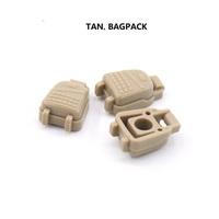 En gros, Accessoires de casque pour figurines miniatures, Pack de miniatures, Ensemble de sacs à dos, Ensemble de gilets pour équipement de figurines, Ensemble de blocs de construction