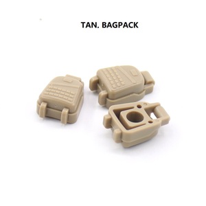 Figurines <span class=keywords><strong>de</strong></span> soldats militaires miniatures, casque, ensemble d'armes, forces spéciales <span class=keywords><strong>de</strong></span> la Seconde Guerre mondiale, gilet tactique, ensemble d'équipement militaire - Product Image 4