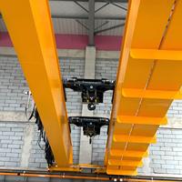 Grue à pont motorisée de type QZ Wanlong 5-20t, contrôlée par PLC, avec une portée de 31,5 m, une hauteur de levage de 20 m et une puissance de 47,7 kW