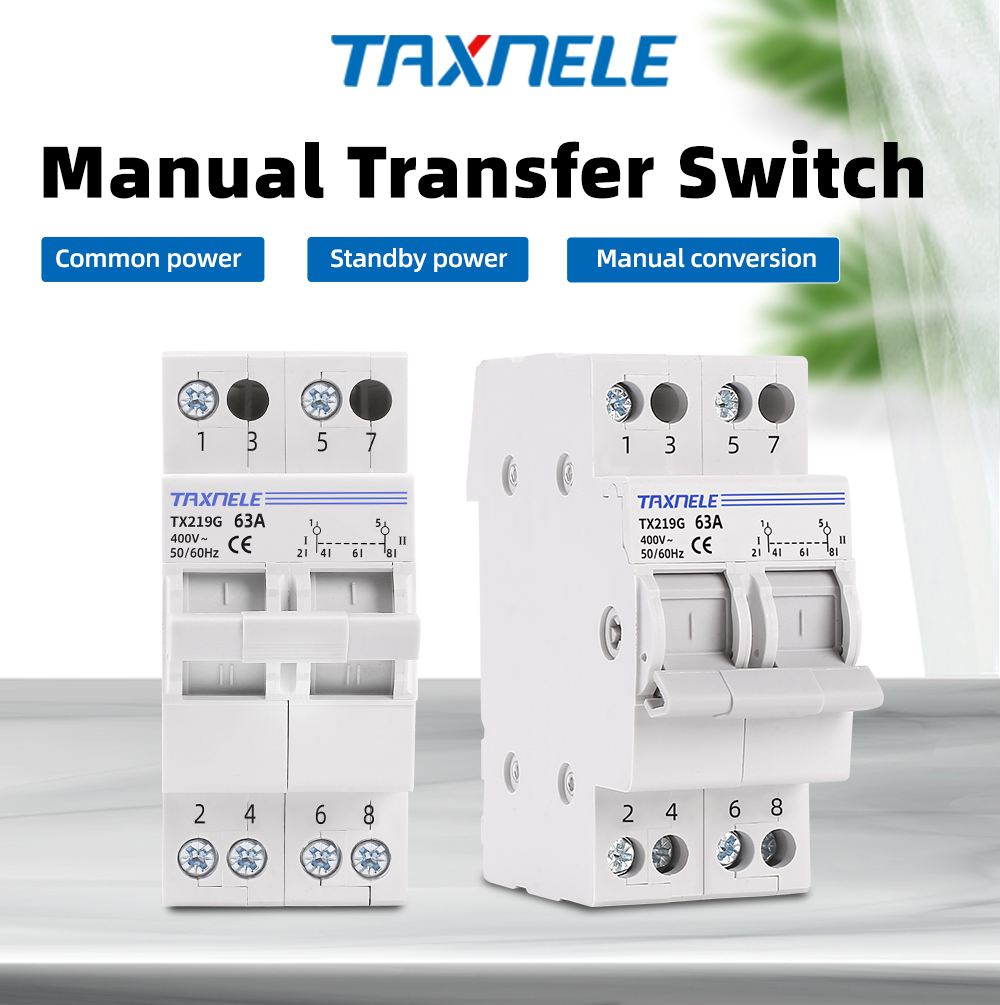 Manueller Umschalter YMTS-63 – 2P 40A, Für Netz- Produktbild-Vorschau 3