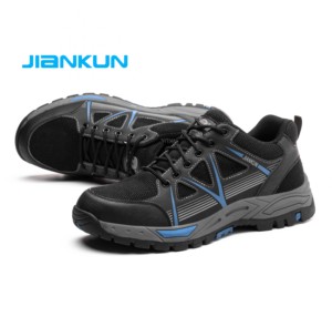 JIANKUN-Zapatos de seguridad para correr, zapatillas de deporte cómodas antiperforación con punta de acero, entrega rápida en 48 horas, zapatos de trabajo CE - Product Image 5